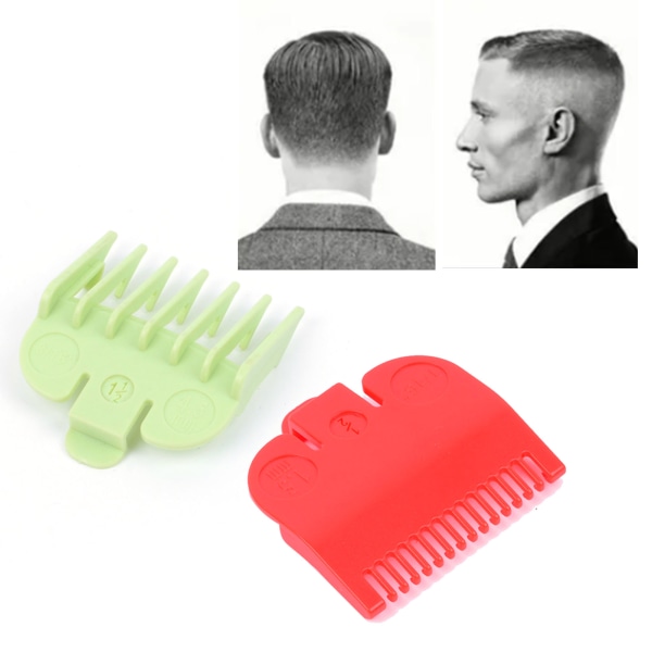 2 st hårtrimmers kamguider Helt kompatibla tillbehör Professionella hårklippare klippguider