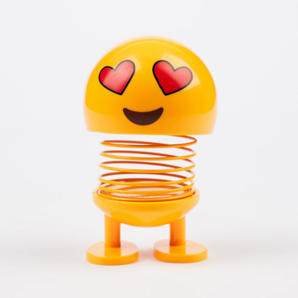 Søt Spring Bobble Head Car Emotion Doll - Interiør Car Dashboard Decoration No.5 No.5