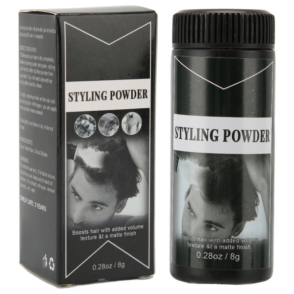 Hair Style Powder vedenpitävä hienkestävä pitkäkestoinen kannettava pörröinen ohentava hiuspuuteri 0,28oz