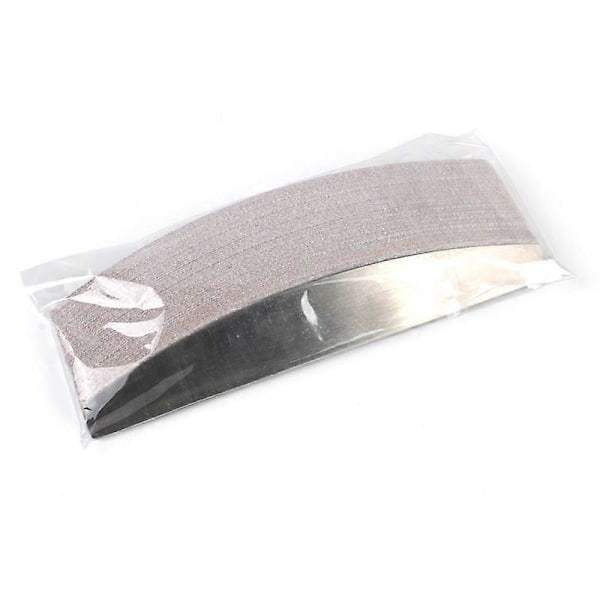 100 stk. Neglefilpapir med avtakbart metallhåndtak Buffet 100/180 Dobbeltsidig Manikyr Neglekunstfil Negleklippersett 240 Grit Med Metall