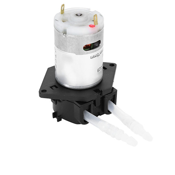 12V 3*5 Doseringspumpe DIY Peristaltisk Slangehoved Til Akvarium Lab Kemisk Analyse(sort)