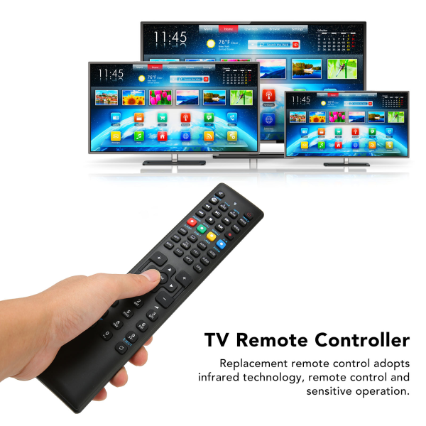 RC1255 Erstatningsfjernbetjening Universal TV-fjernbetjening Kompatibel til Medion TV'er