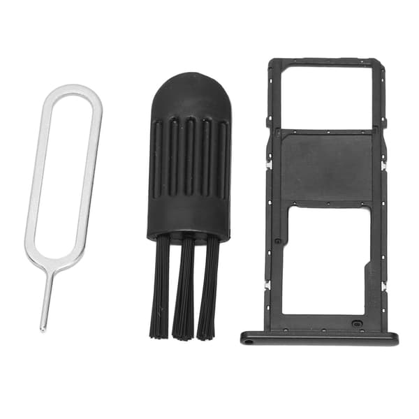 SIM-kortskuff Solid Slitesterk Plast Perfekt Erstatning Nøyaktig Størrelse SIM-kortholder for Galaxy A02S A025U