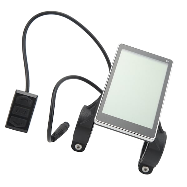 Sähköpyörän M5 LCD-näyttö vedenpitävä liitinpaneeli Sähköpotkulaudan näyttöpaneeli