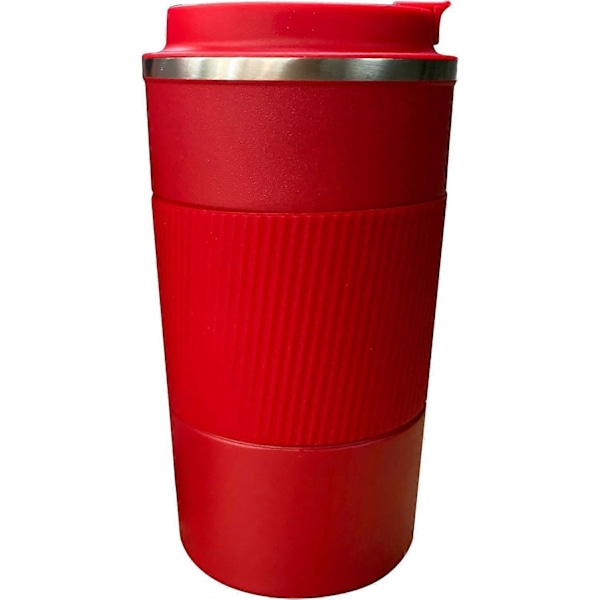 Resemugg för varma och kalla drycker, isolerad kaffemugg med läckagesäkert lock, dubbelväggig resemugg