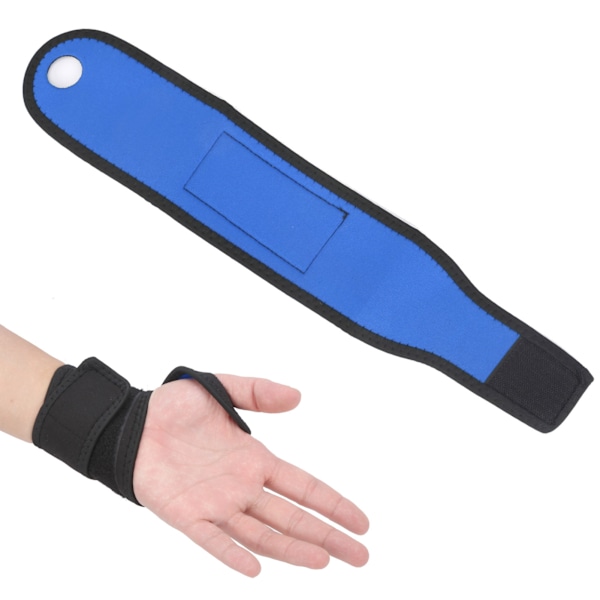 Sport handledsskydd handledsstöd remmar wraps för cykling löpning fitness gym handband svart blå