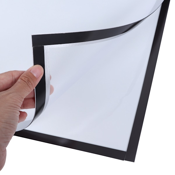 PVC magnetisk ramme for forretningslisens, hengende veggplakat, dokumentramme, beskyttende deksel (A3)