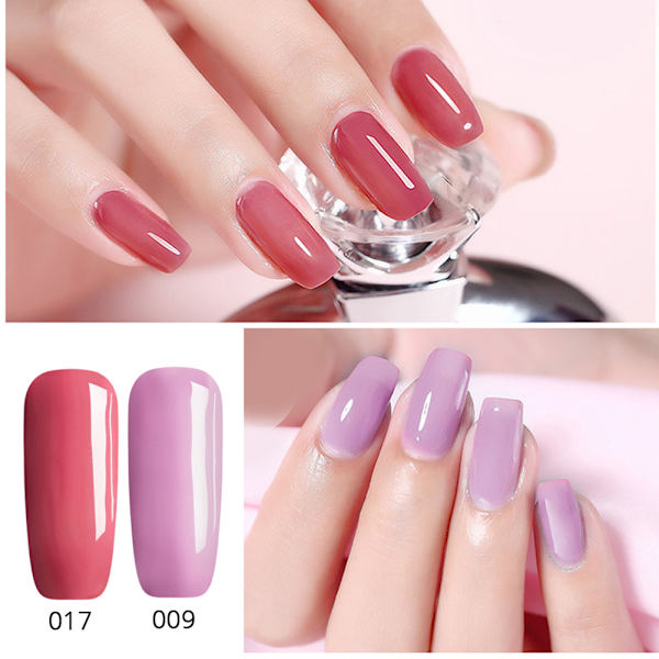 3 i 1 Gel Neglelak Pen Glitter One Step Negle Gel Polish Hybrid 60 Farver Nem at Bruge UV Gel Lak