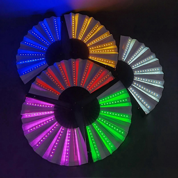 Energieffektiv LED-fläkt med stilren design för iögonfallande utseende Grön