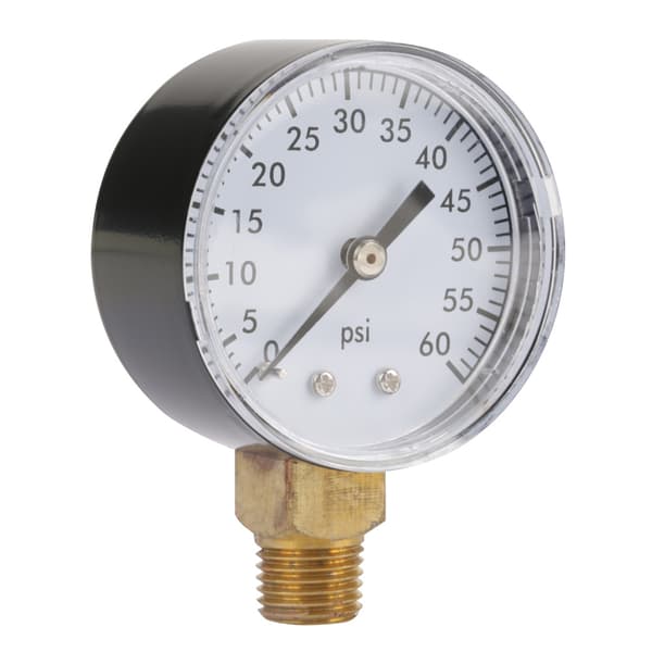 0-60psi tryckmätare manometer för vatten luft olja urtavla instrument bas ingång NPT 1/4\"