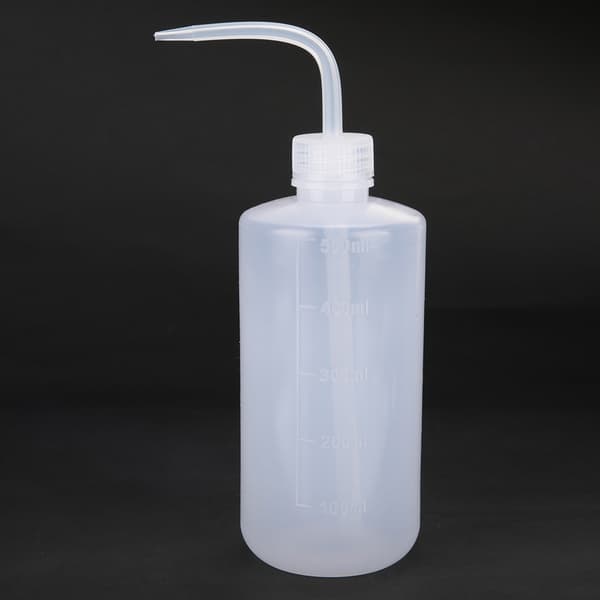 500 ml plastklämflaska för suckulenter med smal mun och måttskala