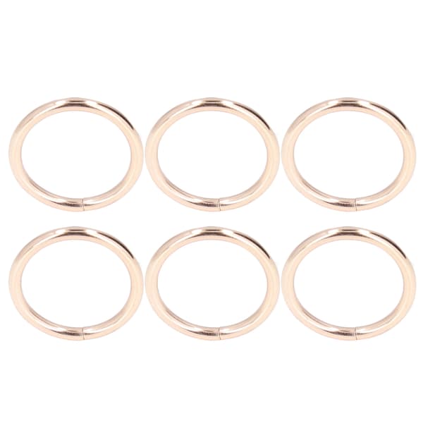 20 stk. metallringer 4x32mm jern solid slitesterk multifunksjonell utsøkt metall O-ringer gull