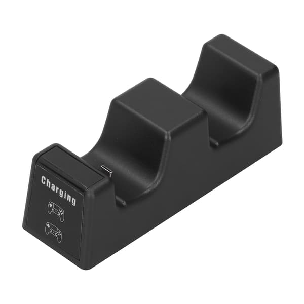Dobbel kontrollerlader ladestasjon stativ med skjerm for PS5