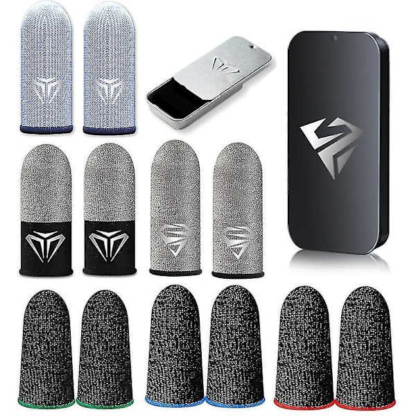Antislip Gaming Tumfingerhylsor (2 par) för PUBG Mobile 01 2par med låda