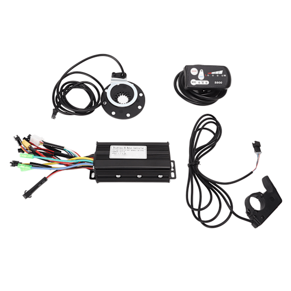 24V 36V 48V Sinus Bølge Controller Tommelfinger Gas PAS LED LCD Meter Elektrisk Cykel 3 Tilstand Motor Controller Sæt
