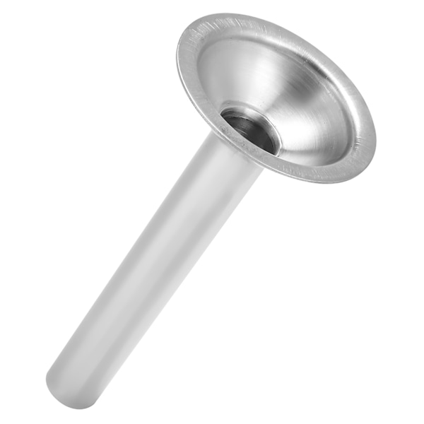 Ruostumattomasta teräksestä valmistettu makkaran täyttöputki Manuaalinen lihamyllyn lisävaruste Halkaisija 24mm