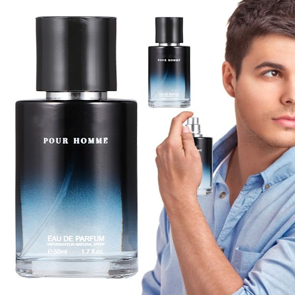 50ml*2 Men Lemon Front Note Parfume Langvarig Duft Parfume