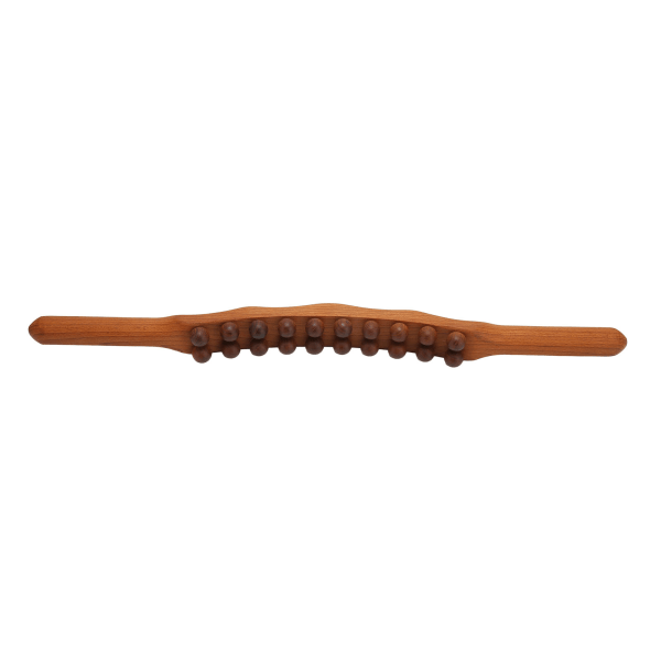 20 pärlmassamassagesticka för hela kroppen universal ergonomisk skrapsticka Triggerpunktsmassagestick för muskelfrigöring