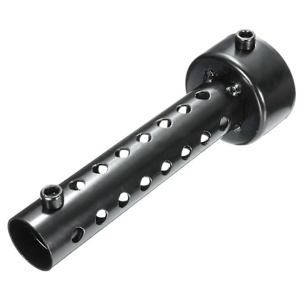 Universal Motorcykel Udstødningspotte Lyddæmper Db Killer Lyddæmper 48mm Sort (Pakke med 2)