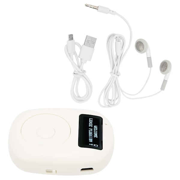 DAB Mini Digital Radio Bærbar Radio med Digital Display og Bluetooth-avspilling