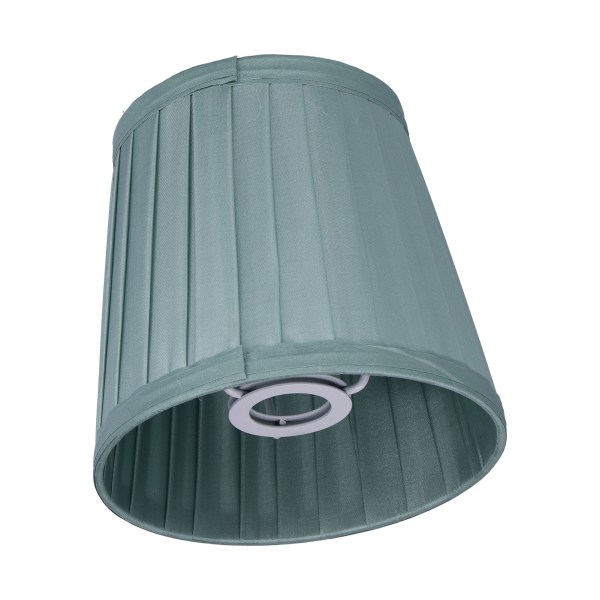 E14 Kangas lampunvarjostin Pehmeä klipsi vihreä kangas lampun cover hotelleihin saleihin makuuhuoneisiin