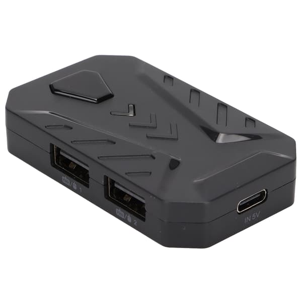 Bluetooth 4.0 mobilspilcontroller tastatur- og musekonverteradapter med 3 USB-porte til Android til IOS-mobiltelefoner
