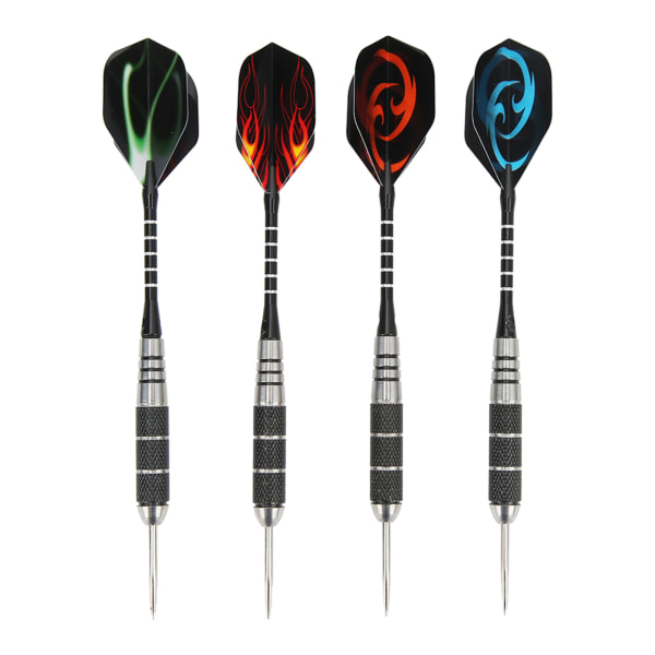 12 st Dart Set Rostfri Stålspets Utsökt Professionell Dart Kit Tillbehör för Dartspelare