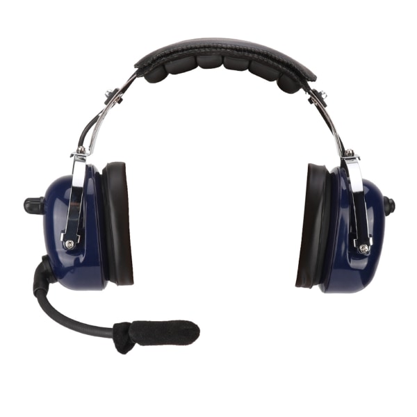 General Aviation Headset, Dual Plug Pilot Headset, 3,5 mm Noise Reduction Headset til piloter