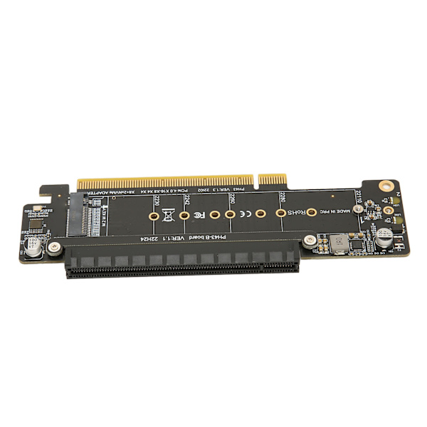 PCIE X16 Expansion Card M.2 NVMex2 Stöder PCIE4.0 Pcie X16 till X8 X4 Split Expansion Card