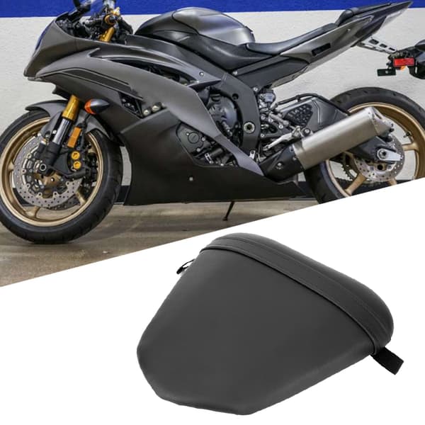 Motorcykel baksätesöverdrag kudde passagerartillbehör passar för YZF R6 2008-2014