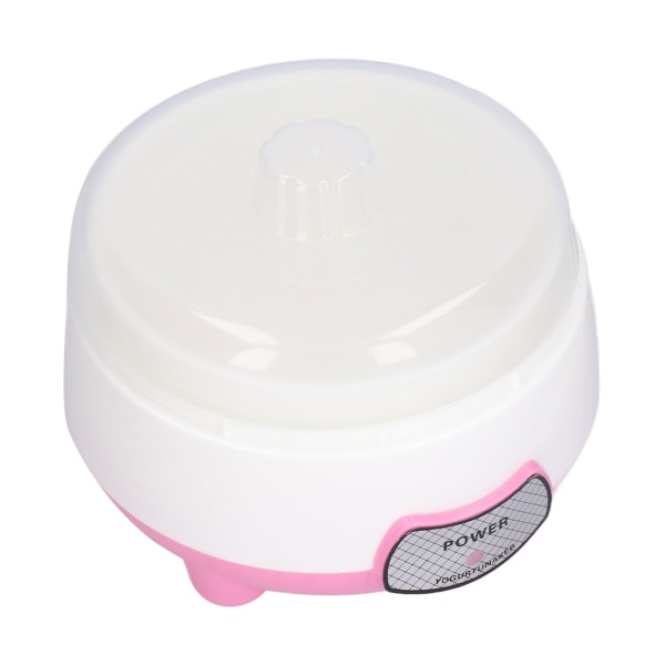15W 1L Mini Yoghurt Maker 360° Varme Automatisk Yoghurt Making Machine for Home EU Plugg 220V Rosa