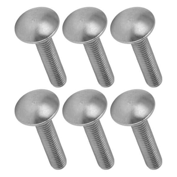 30 kpl M8x1.25 ruuvipulttia A2 ruostumaton teräs kuppi neliö karkea kierre vaunupultit DIN603M8x40