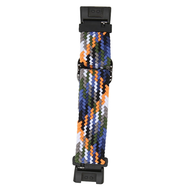 Elastiskt watch för Redmi Watch 2 Justerbar legeringskontakt Vävt nylon watch Denimfärg