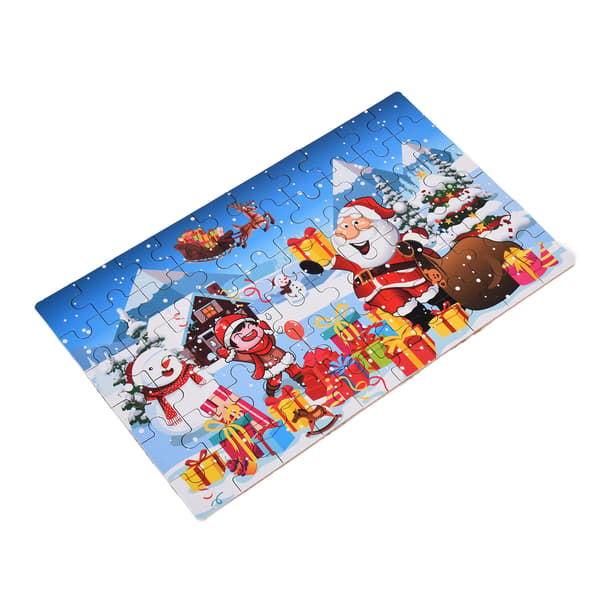 Jul Pussel Enkelt Roligt Barnpussel Snötyp Julpussel Julklapp