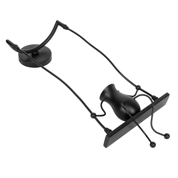 Modern vägglampa enkel vägglampa E26/E27 basfäste 60W för sovrum kök inredning 110‑220V