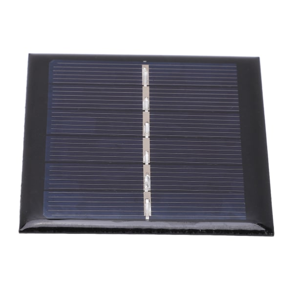 Bärbar 0,6W 3V Polysilicium Solpanel Nivå A Solladdningsplatta Modul för Solträdgårdsbelysning