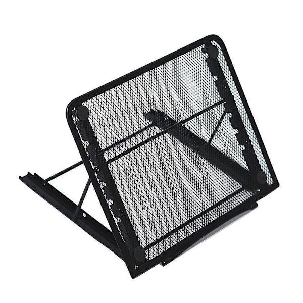 Laptopställ, Vikbart Portabelt Ventilerat Laptopställ för Skrivbord, Universellt Lättviktigt & Justerbart Ergonomiskt Fäste Kompatibelt med iM(ac)/Laptop/No