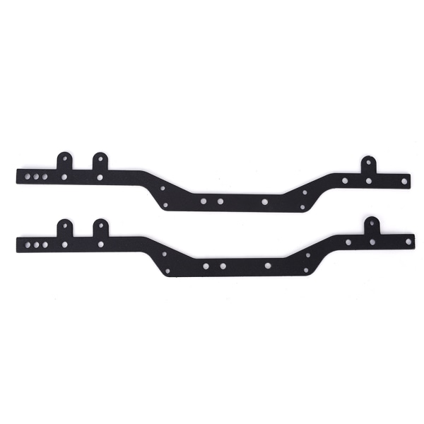2kpl RC-auton metallirunkopalkkien vaihtotarvike WPL C34 C34K C34KM 1/16 Blackblack