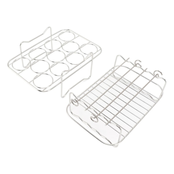 Dampstativsett Egg Dampstativ Grillspyd 304 Rustfritt Stål Trygt for NINJA FOOD
