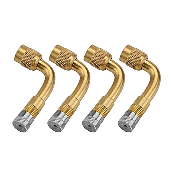 90 graders dekkventilforlengelsesadapter 4PCS universelle forlengere for bil motorsykkel sykkel scooter