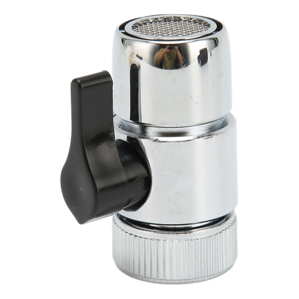 3stk G3/8 Insink Kran Avledningsventil Treveis Universal Enkel installasjon Slange Avledningskran Adapter for akvarier