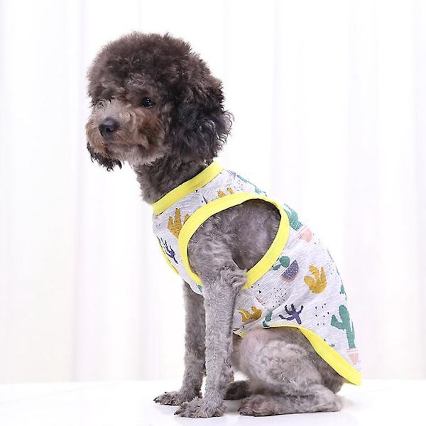 Søde T-shirts med Dyreprint til Små Hunde - Sæt af 6