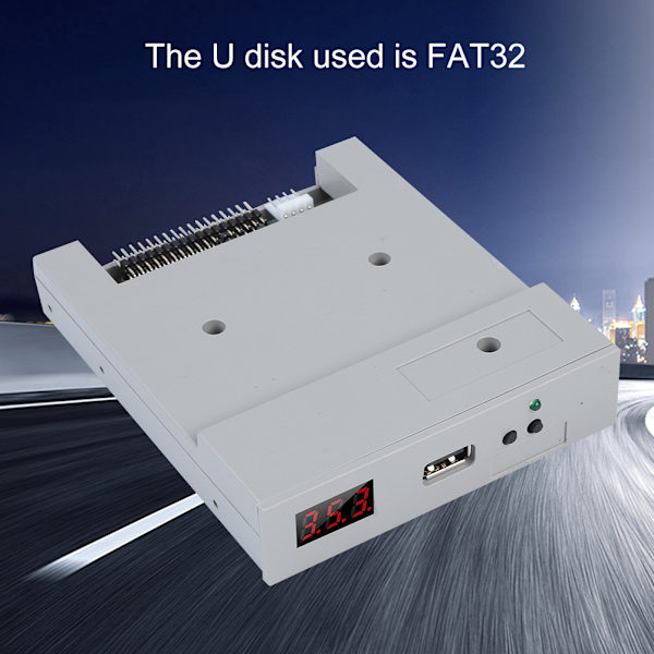 SFR1M44-U100 3,5 tommer 1,44 MB USB SSD Floppy Drive Emulator Plug and Play