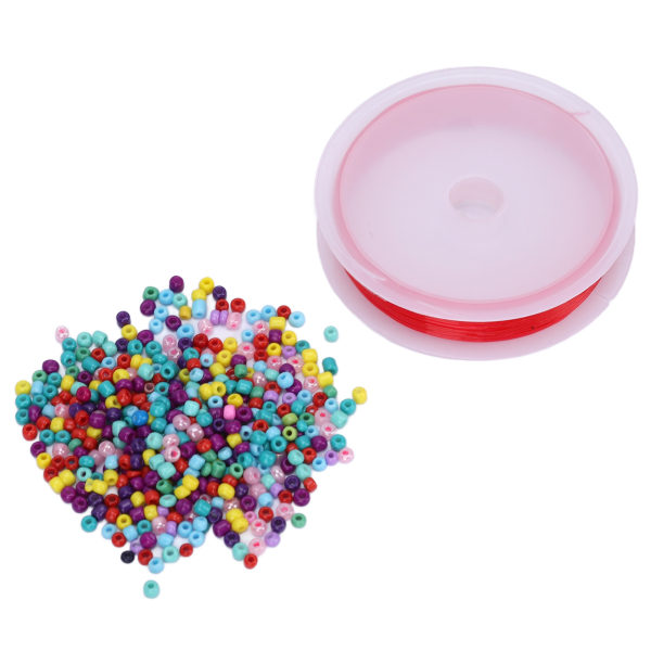 Beads String Kit Forbedre visuelt Forskellige farver Keramiske Wear Beads Legetøj til Amblyopia Training Medium 0.04in