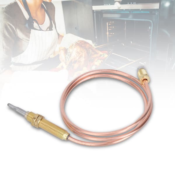 M8 gjenge varmegassbrenner termoelementprobe 600 mm for peis BBQ grilltilbehør