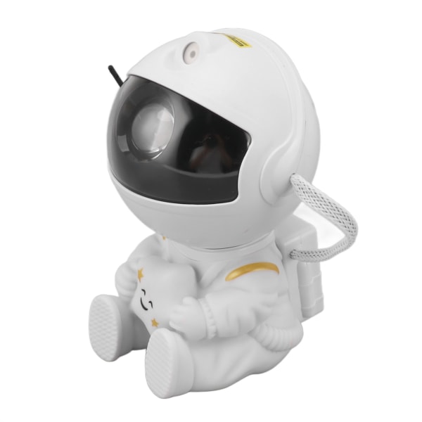 Stjerneprojektor Astronaut Projektor RGB Lys USB-drevet Fjernbetjening Roterbar Lysprojektor til Soveværelsesindretning