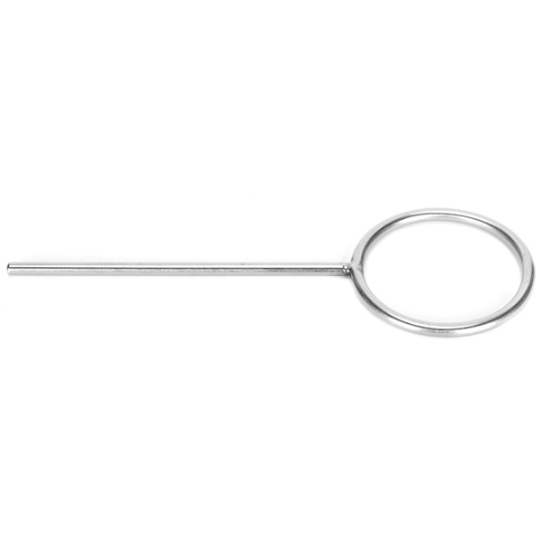 Ruostumattomasta teräksestä valmistettu laboratoriotukirengas Tukeva korroosionkestävä laboratoriokoe 80 mm / 3,1 tuumaa