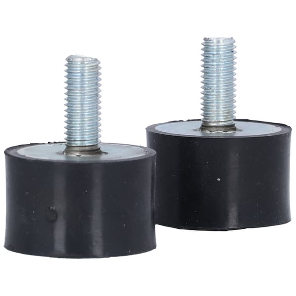 2 stk. Anti-vibrationsgummiisolator til luftkompressor dieselmotor VD M10 25mm