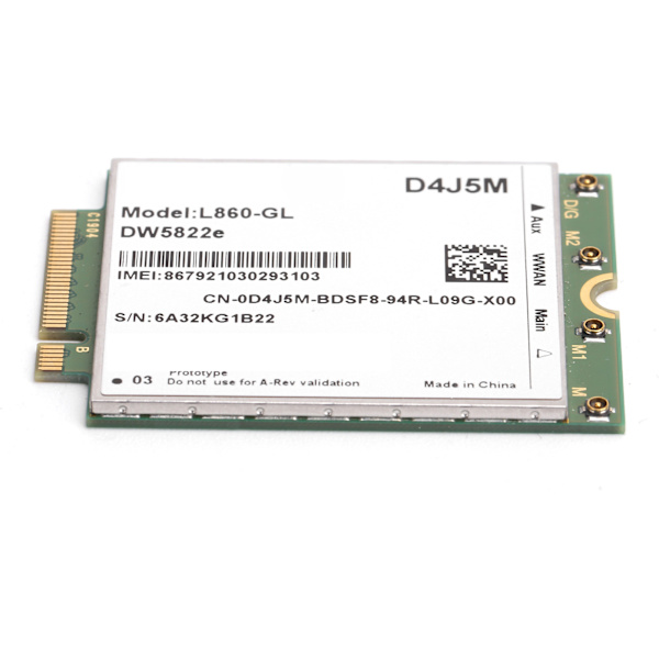 Trådløst netværkskort Wifi WWAN-modul til Dell Adapter L860-GL DW5822e D4J5M 4G
