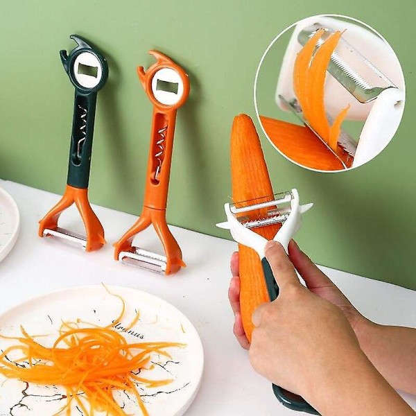 Kreativ Frukt- och Korkdragare, Handhållen, Korrosionsbeständig Mini-gadget, Långvarig